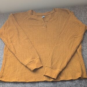 Women's Old Navy Waffle Knit Top